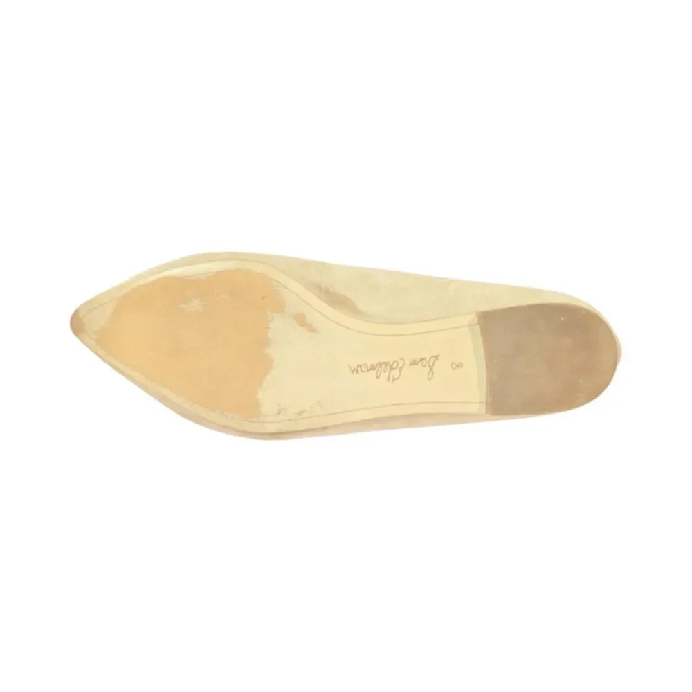 SAM EDELMAN Rosalie Tan Suede Flats Size 8M